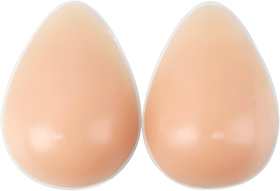 IVITA One Pair D Cup Teardrop Shape Silicone Breast Forms