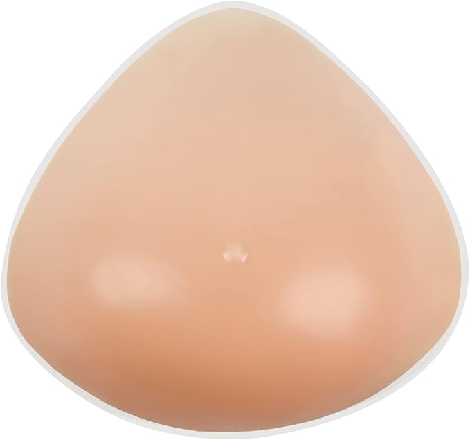 IVITA One Piece Triangle Shape Silicone Breast Forms for Mastectomy Prosthesis Chest Bra Pad Enhancers