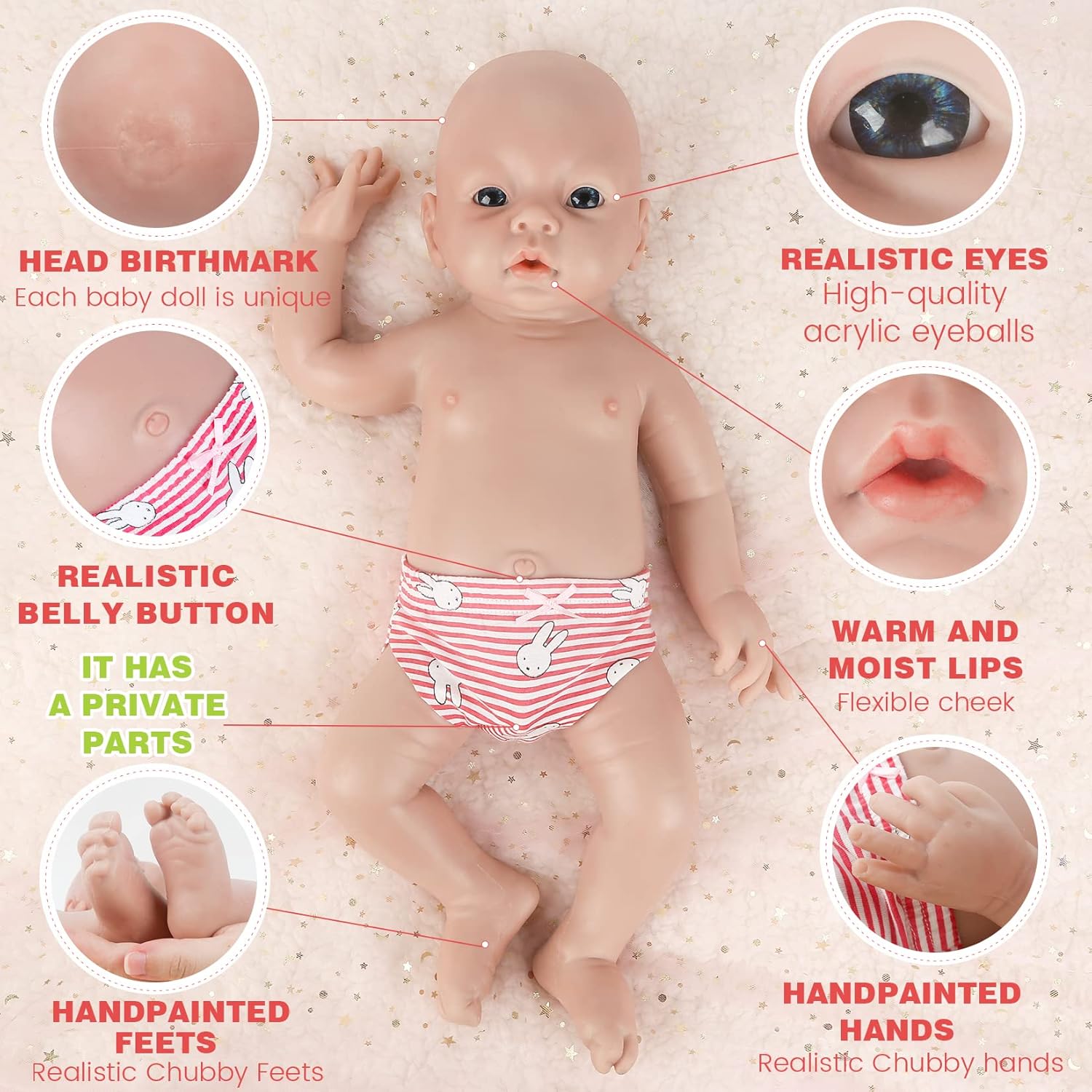 IVITA Silicone Baby Doll-description-2